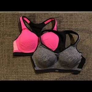 Used Victoria Secret Sport Bras 38D (set of 2)